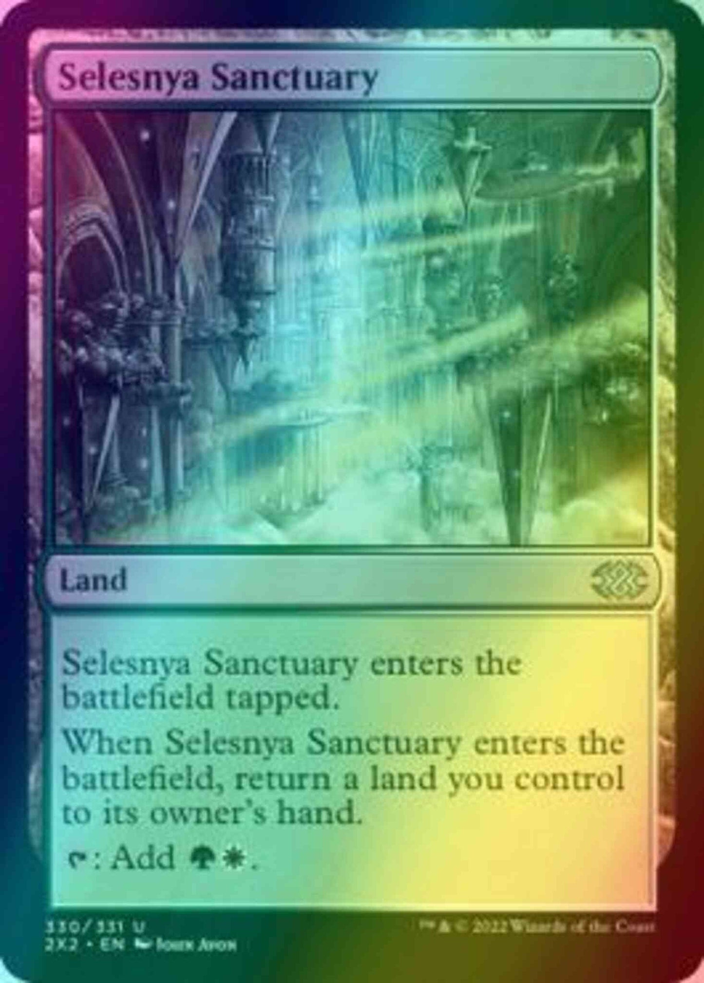Selesnya Sanctuary [330] [Double Masters 2022] [Foil]