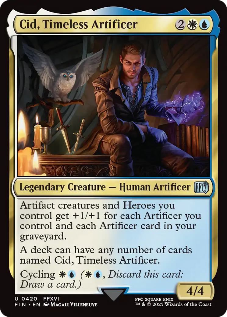 Cid, Timeless Artificer [420] [FFXVI] [FINAL FANTASY] [Non-Foil]
