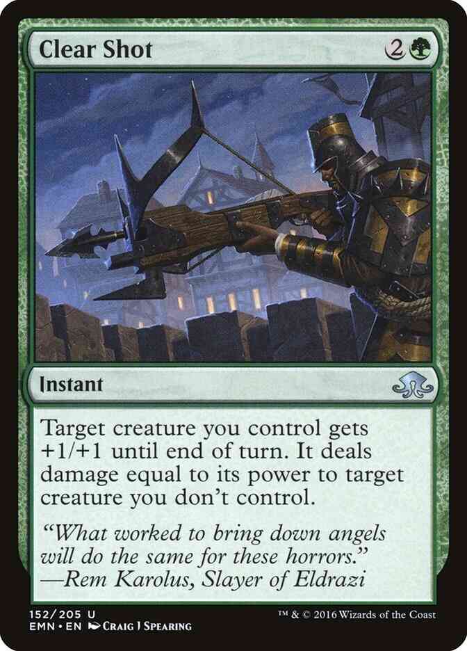Clear Shot [152] [Eldritch Moon] [Non-Foil]