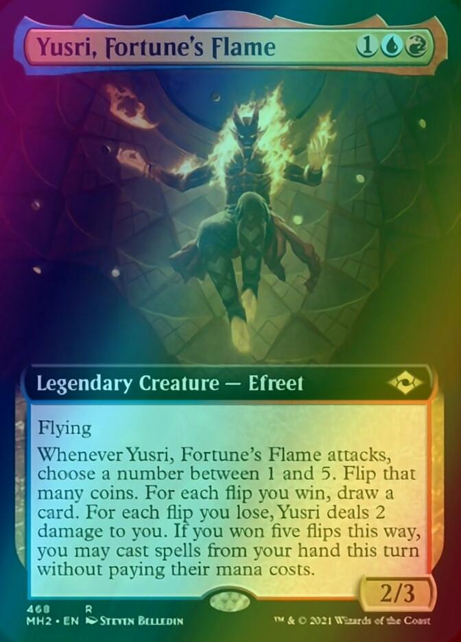 Yusri, Fortune's Flame [468] [Extended Art] [Modern Horizons 2] [Foil]
