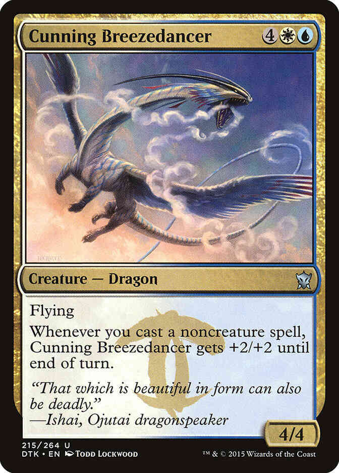 Cunning Breezedancer [215] [Dragons Of Tarkir] [Non-Foil]