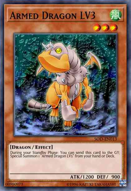 Armed Dragon LV3 - DP2-EN010 - Common - Unlimited