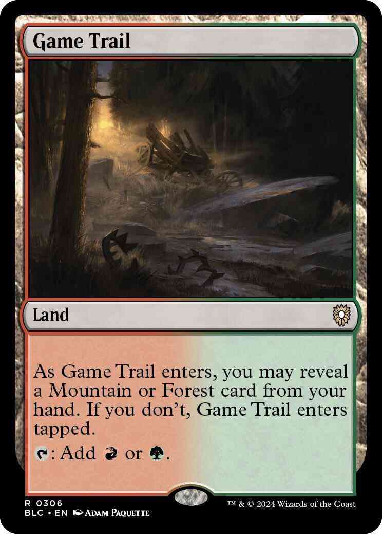 Game Trail [306] [Bloomburrow: Commander] [Non-Foil]