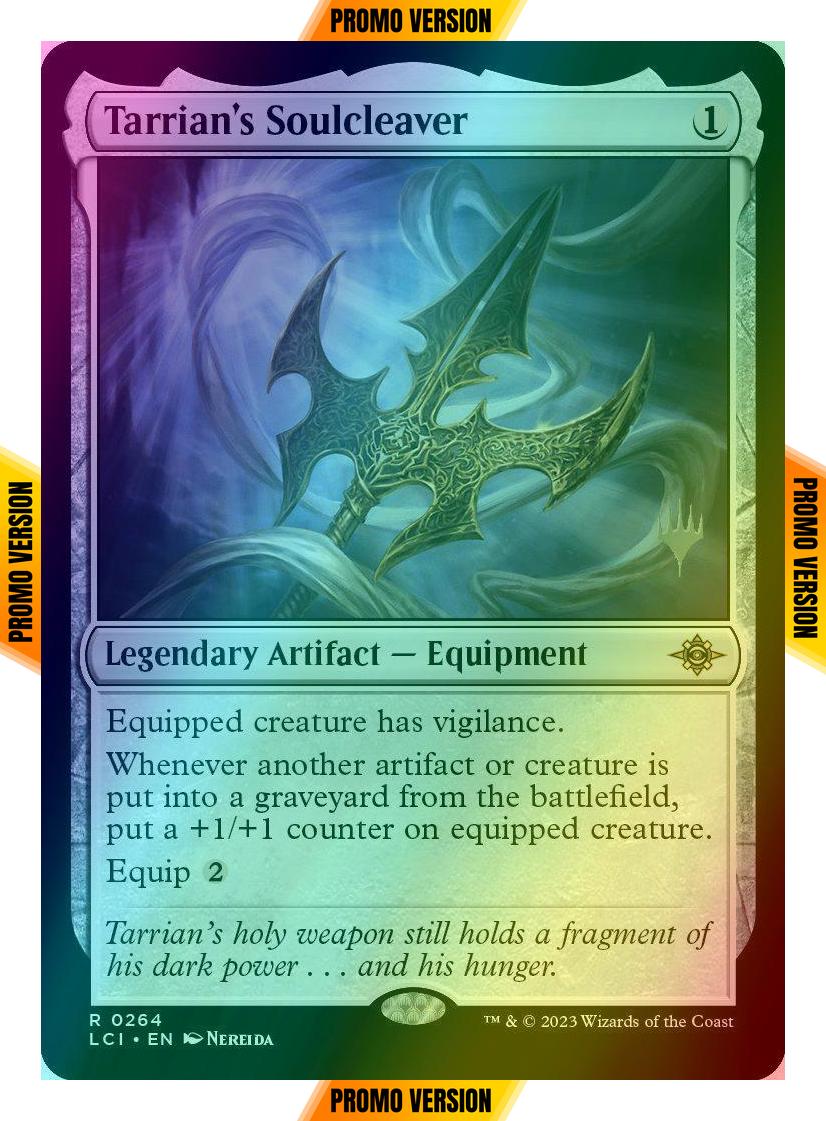 Tarrian's Soulcleaver [264p] [Promo Pack] [The Lost Caverns of Ixalan: Promos] [Foil]
