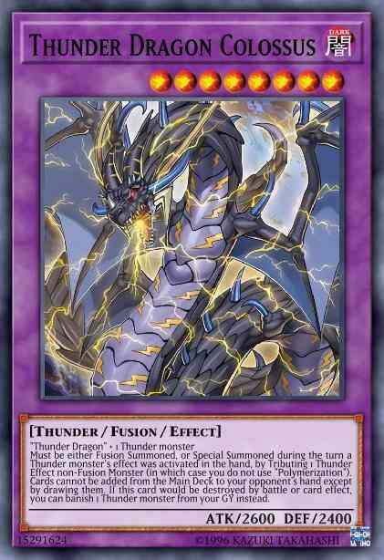 Thunder Dragon Colossus - SOFU-EN037 - Secret Rare - 1st Edition