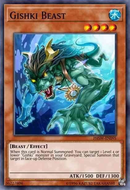 Gishki Beast - PHSW-EN095 - Rare - Unlimited