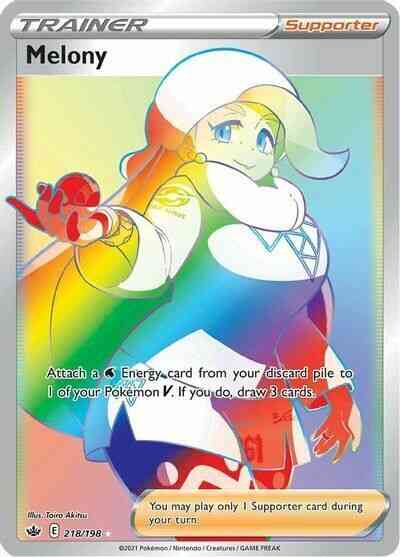 Melony - 218/198 - Rare Rainbow [swsh6-218] [Secret]