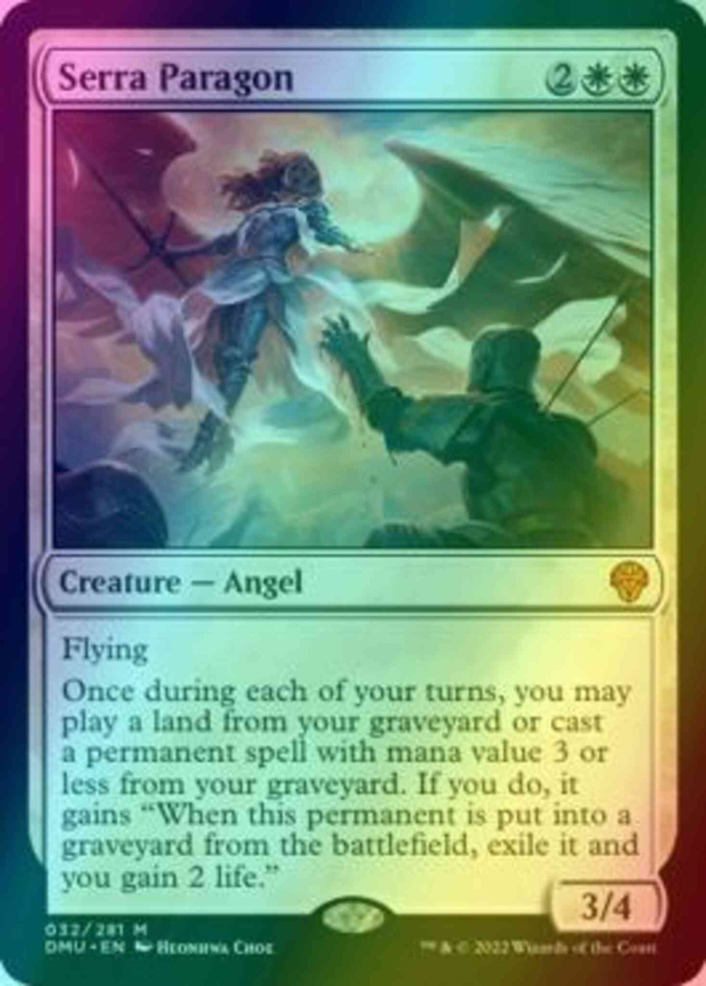 Serra Paragon [32] [Dominaria United] [Foil]