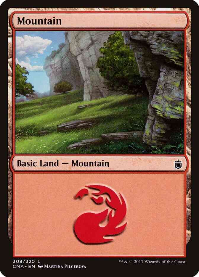 Mountain [308] [Commander Anthology] [Non-Foil]