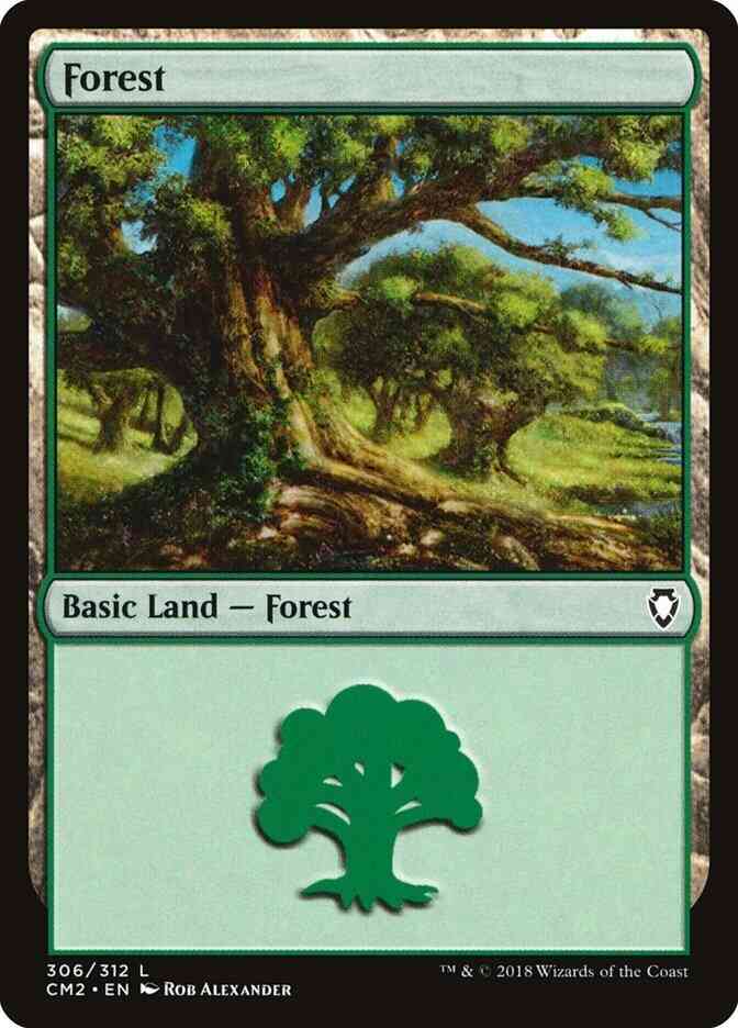 Forest [306] [Commander Anthology Volume II] [Non-Foil]