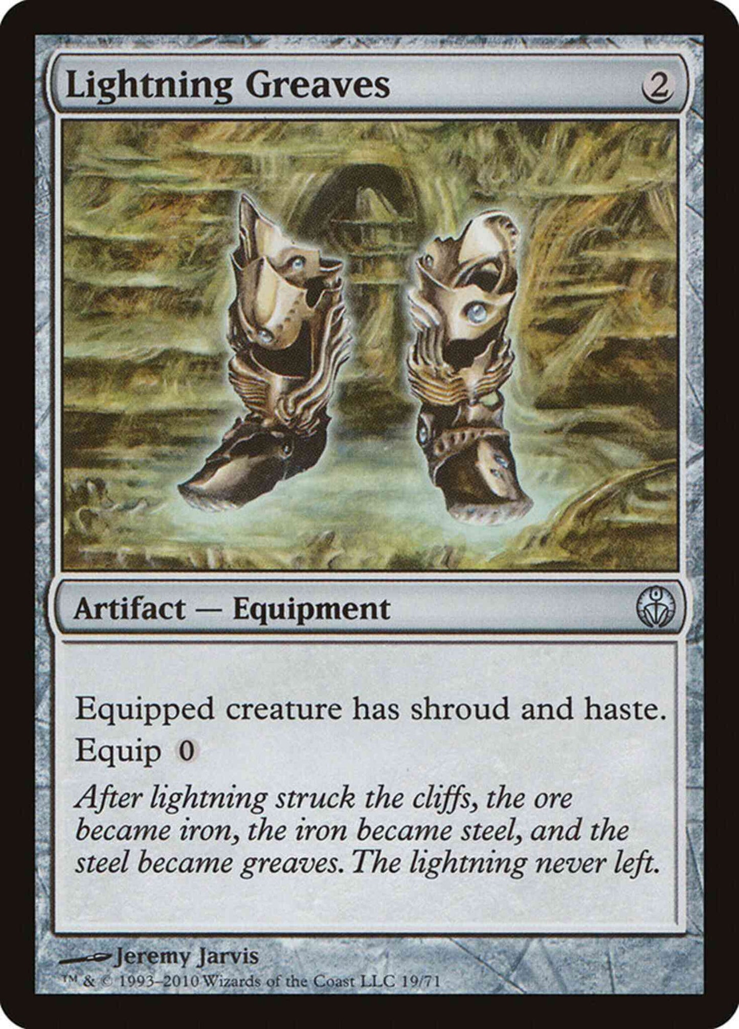 Lightning Greaves [19] [Duel Decks Phyrexia vs the Coalition] [Non-Foil]