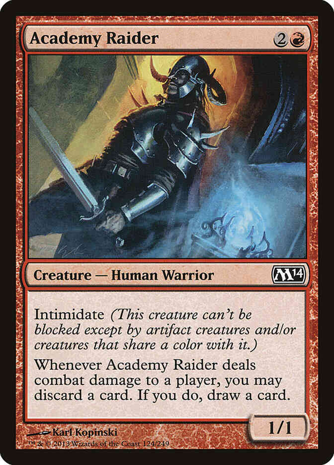 Academy Raider [124] [Magic 2014] [Non-Foil]