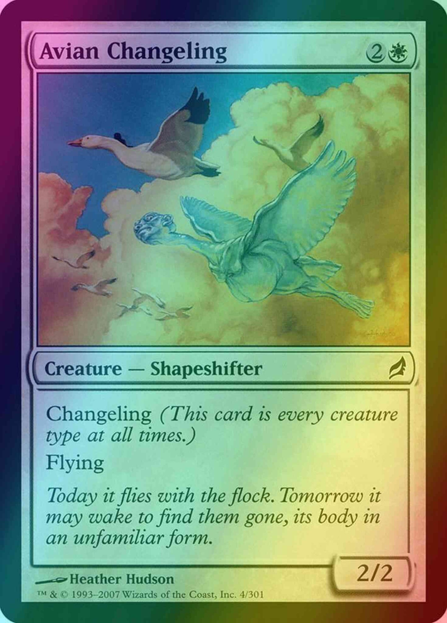 Avian Changeling [4] [Lorwyn] [Foil]