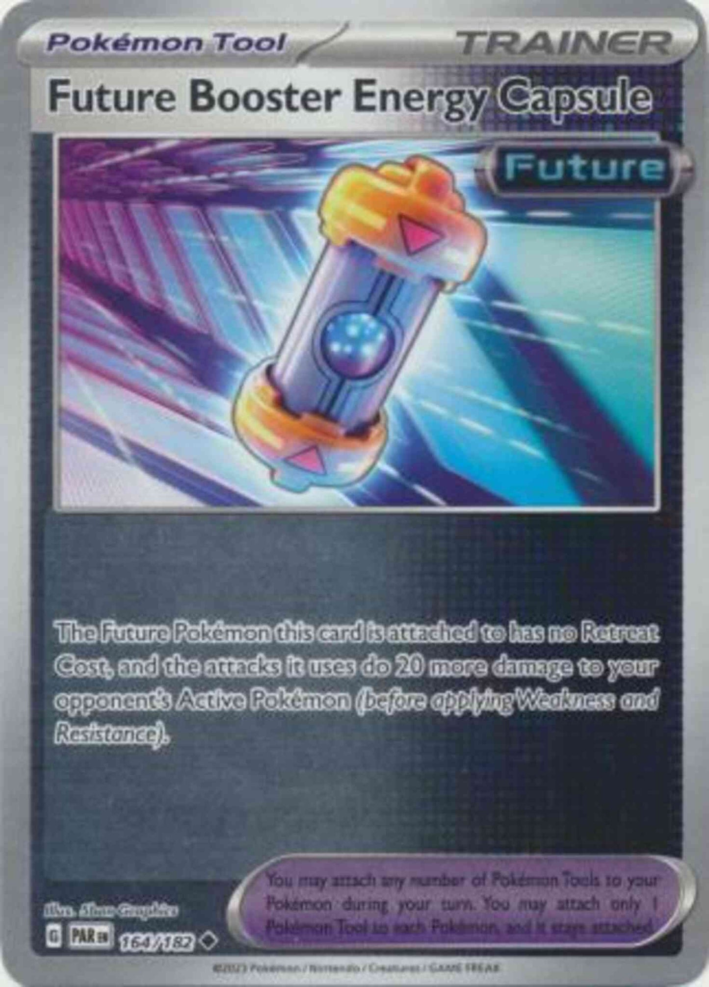 Future Booster Energy Capsule - 164/182 - Uncommon [sv04-164] [Reverse Holo]