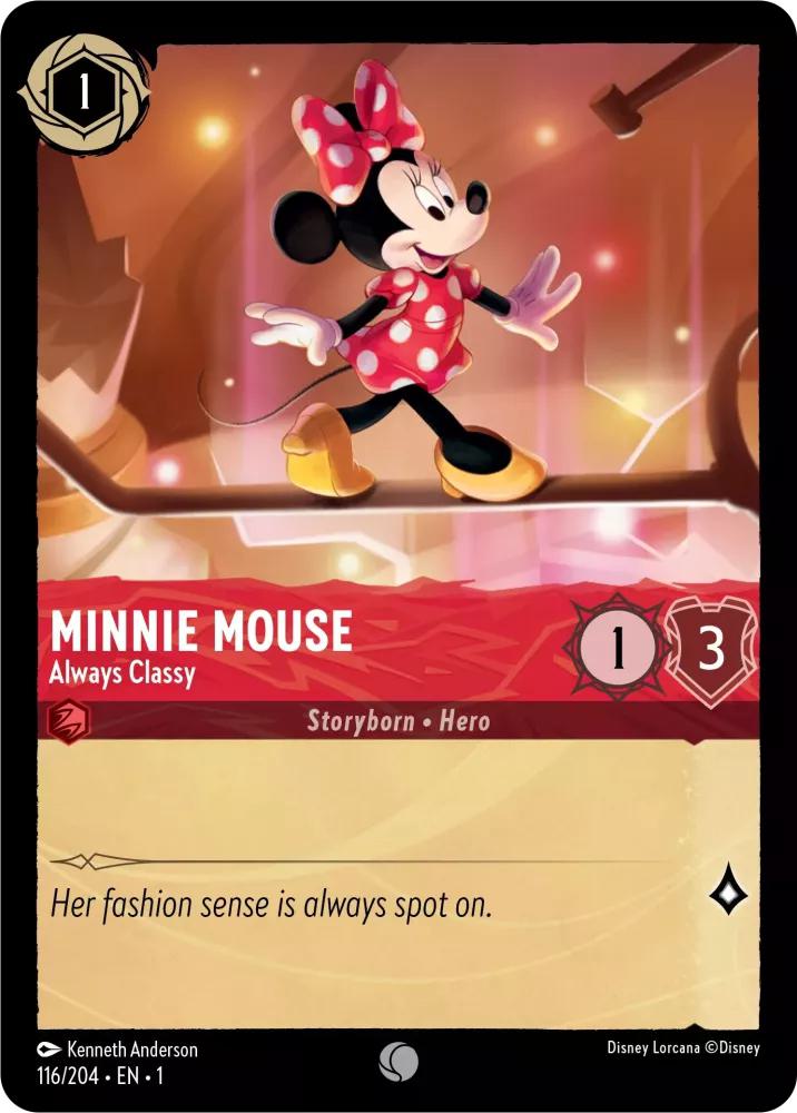 Minnie Mouse - Always Classy - 116/204 [The First Chapter] [Non-Foil]