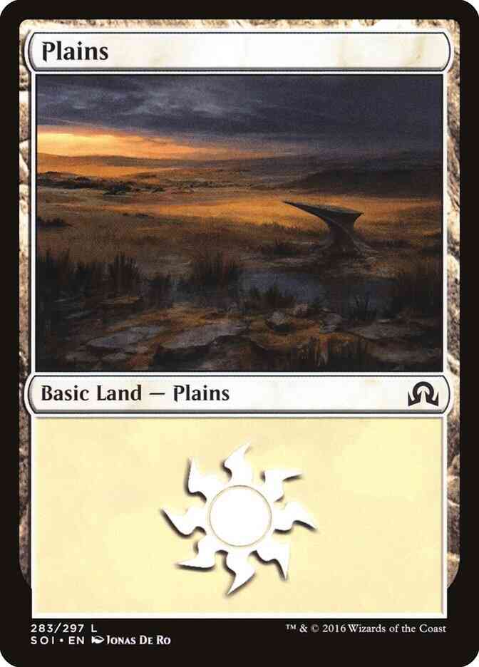 Plains [283] [Shadows over Innistrad] [Non-Foil]