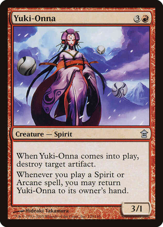 Yuki-Onna [120] [Saviors of Kamigawa] [Non-Foil]