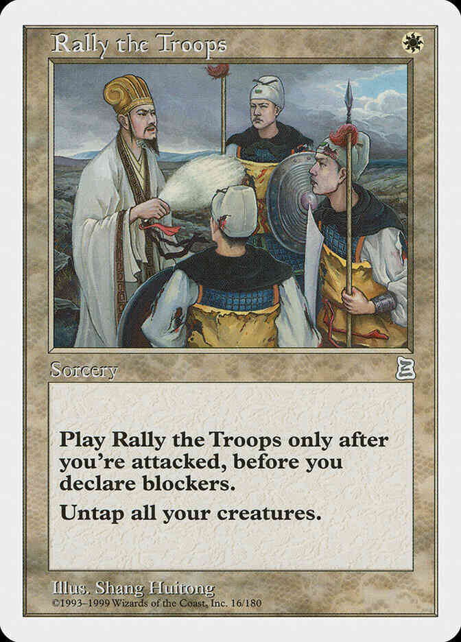 Rally the Troops - Chinese [16] [Chinese Portal Three Kingdoms] [Non-Foil]