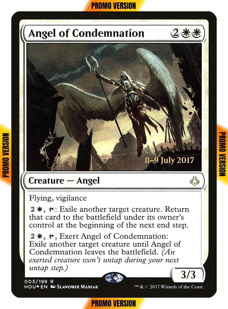 Angel of Condemnation [3s] [Hour of Devastation Promos] [Foil]