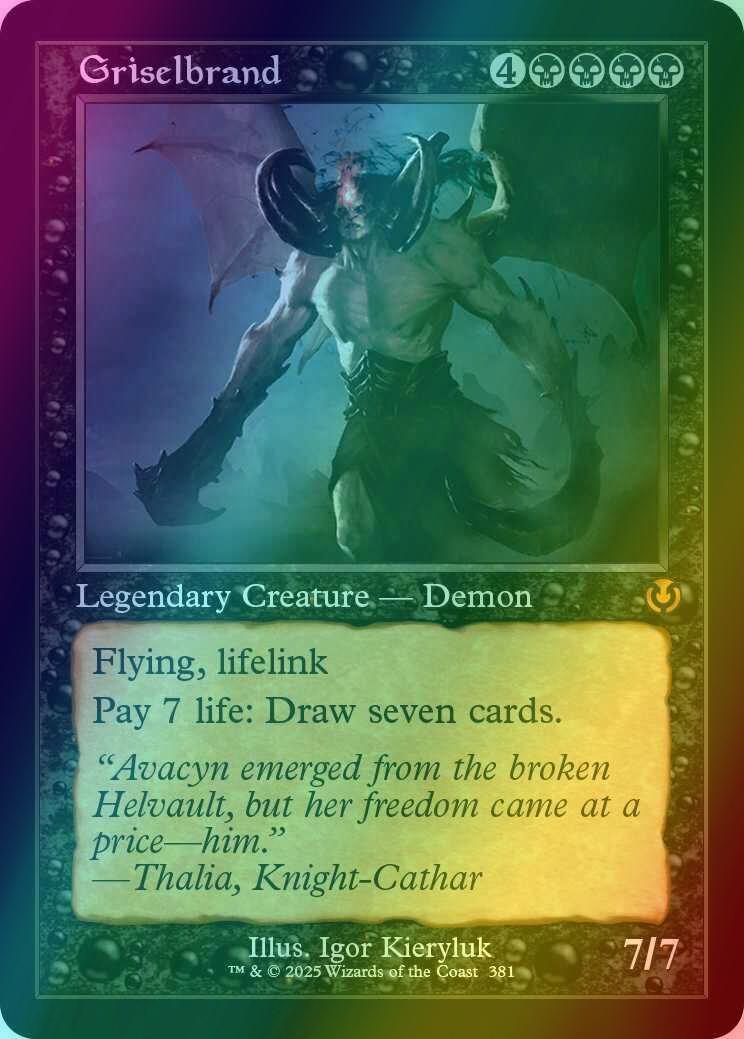 Griselbrand [381] [Retro Frame] [Innistrad Remastered] [Foil]