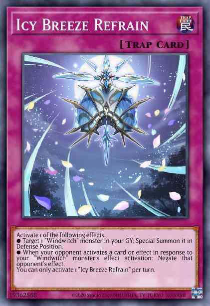 Icy Breeze Refrain - BLVO-EN072 - Common - 1st Edition