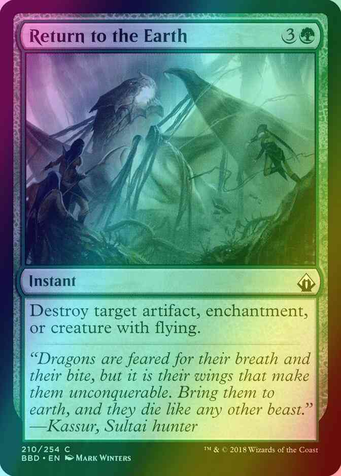 Return to the Earth [210] [Battlebond] [Foil]