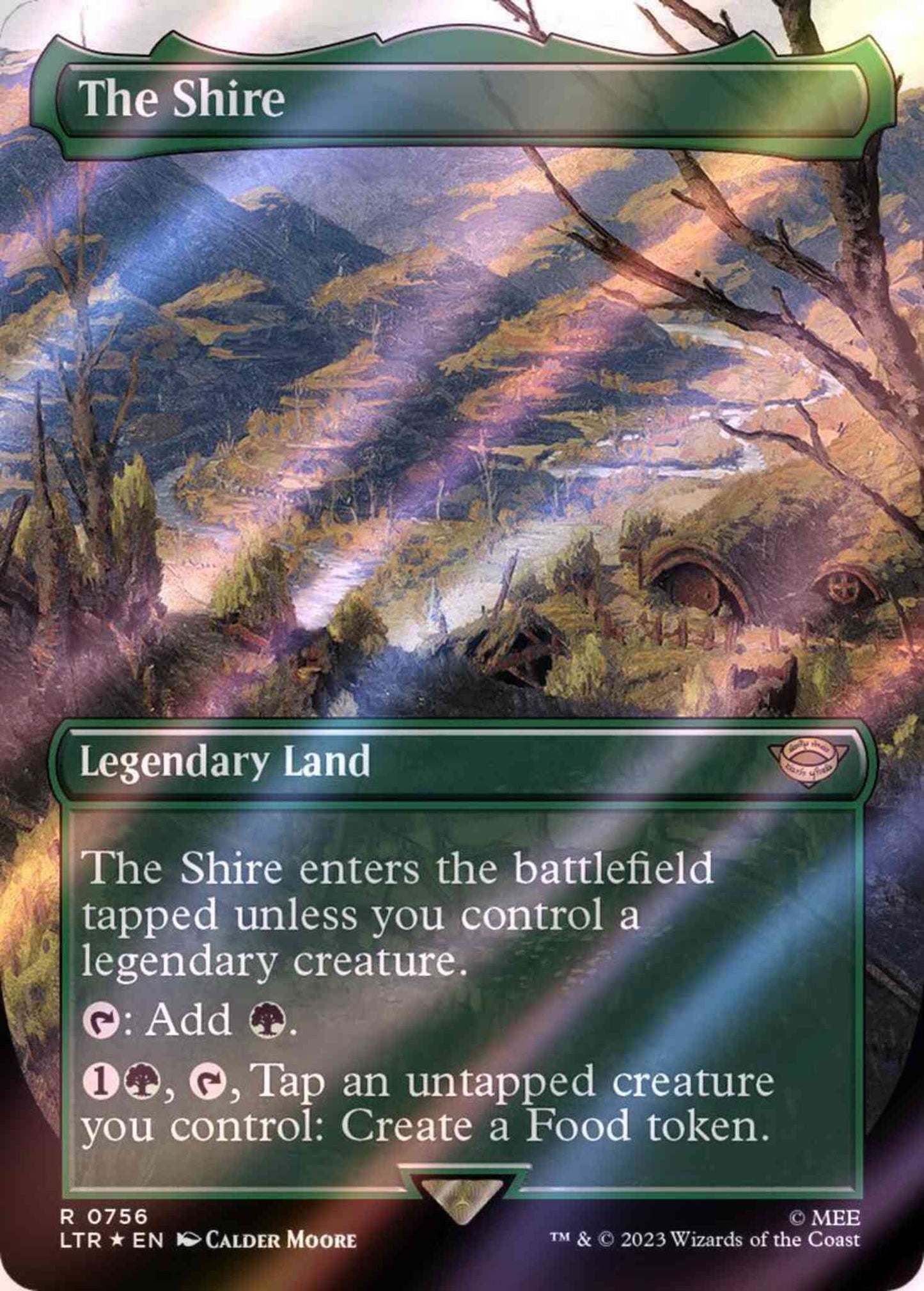 The Shire [756] [Borderless] [The Lord of the Rings: Tales of Middle-earth] [Surge Foil]