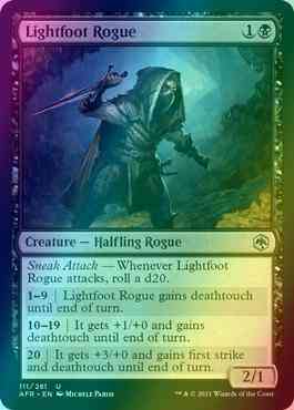 Lightfoot Rogue [111] [Adventures in the Forgotten Realms] [Foil]