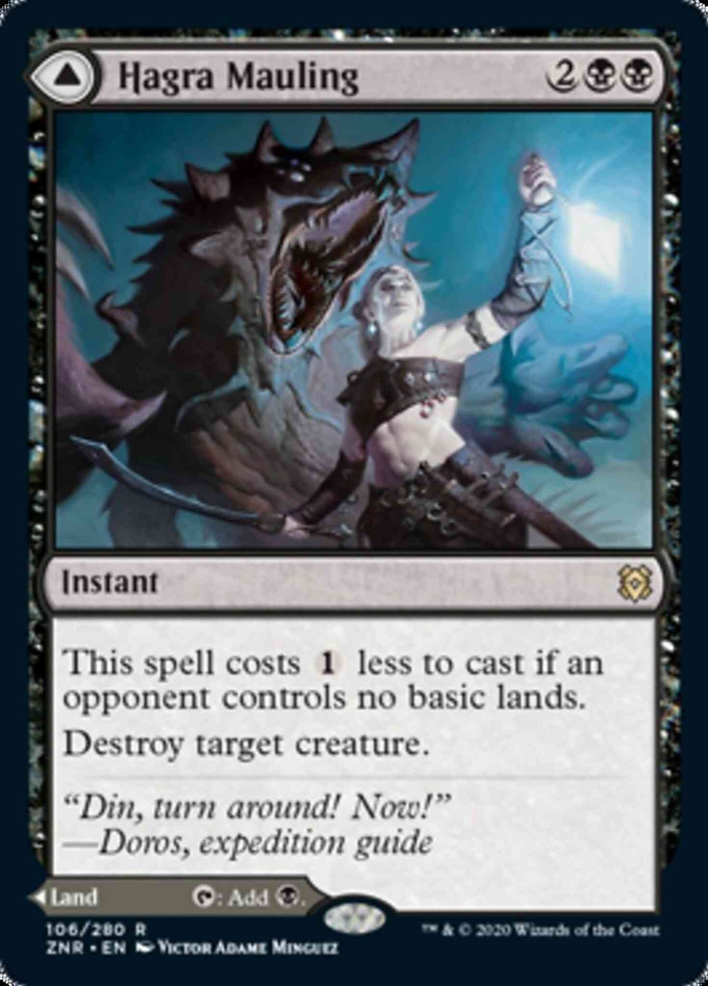 Hagra Mauling // Hagra Broodpit [106] [Zendikar Rising] [Non-Foil]
