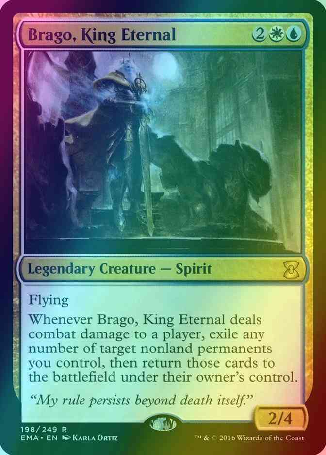 Brago, King Eternal [198] [Eternal Masters] [Foil]