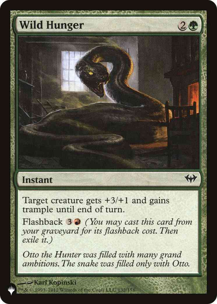 Wild Hunger [DKA-132] [The List] [Non-Foil]