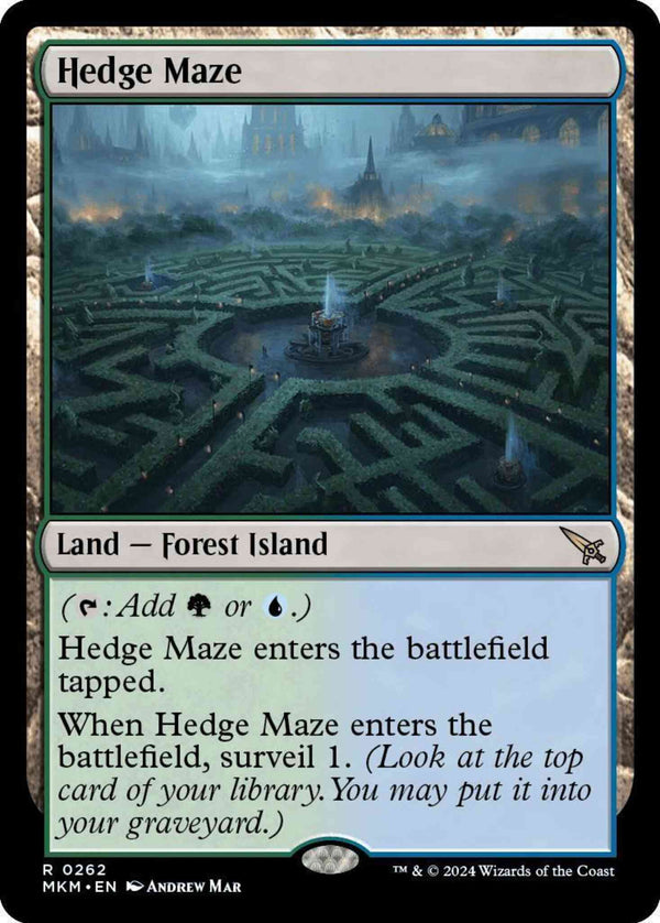 Hedge Maze [262] [Murders at Karlov Manor] [Non-Foil]