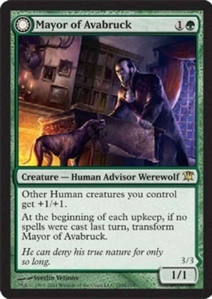 Mayor of Avabruck // Howlpack Alpha [193] [Innistrad] [Non-Foil]