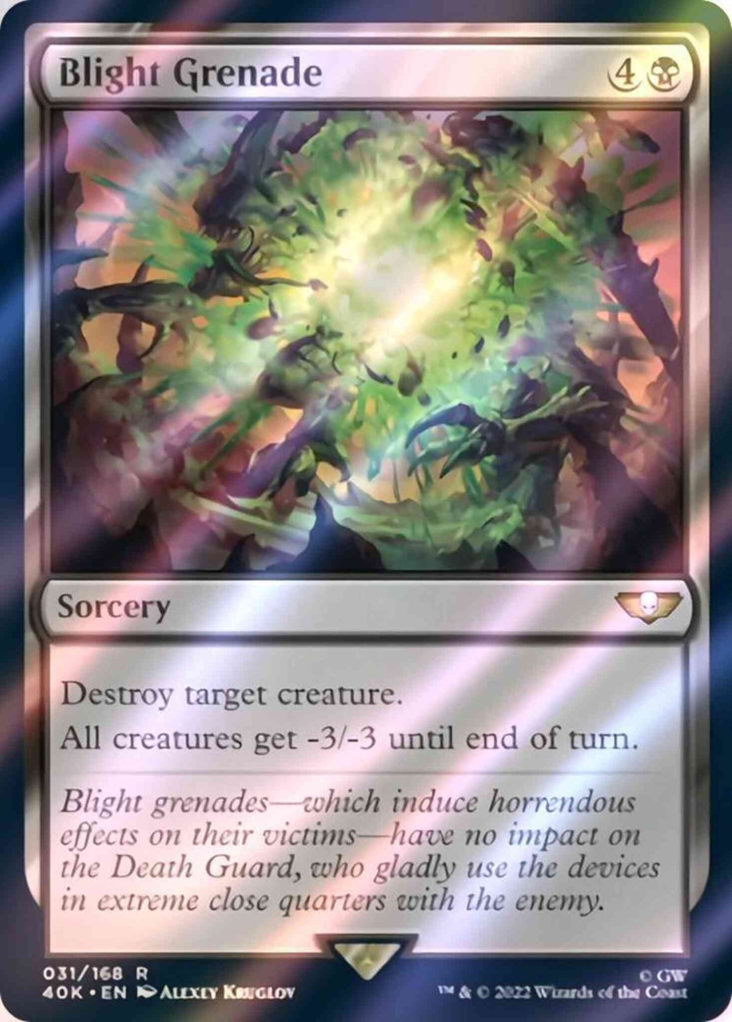 Blight Grenade [31] [Universes Beyond: Warhammer 40,000] [Surge Foil]