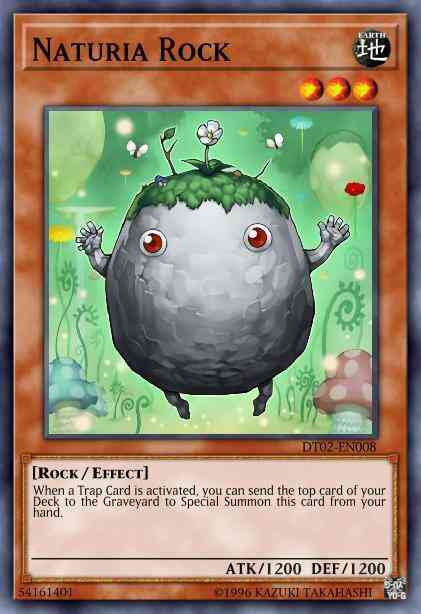 Naturia Rock - HA02-EN002 - Super Rare - 1st Edition