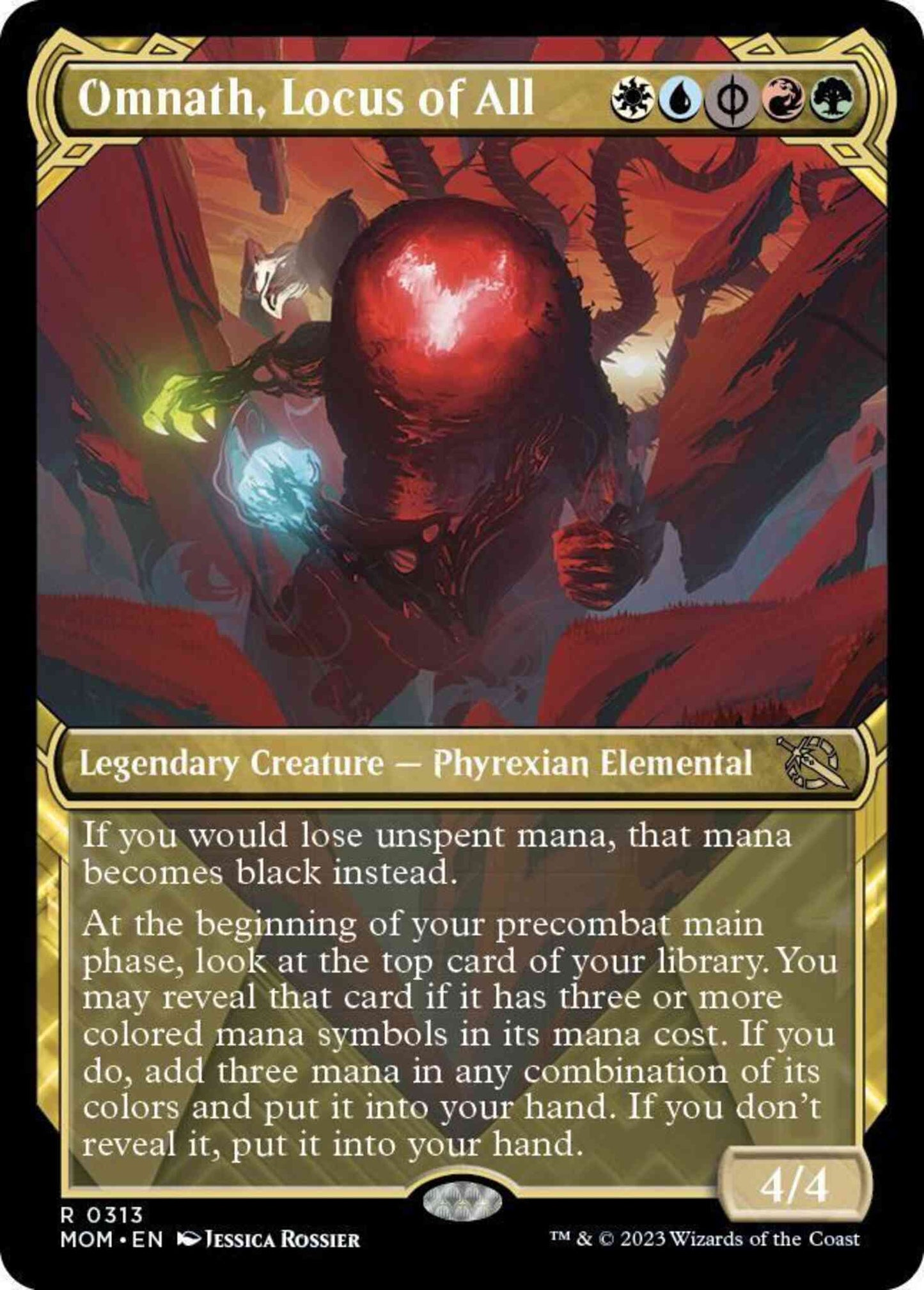 Omnath, Locus of All [313] [Planar Showcase] [March of the Machine] [Non-Foil]