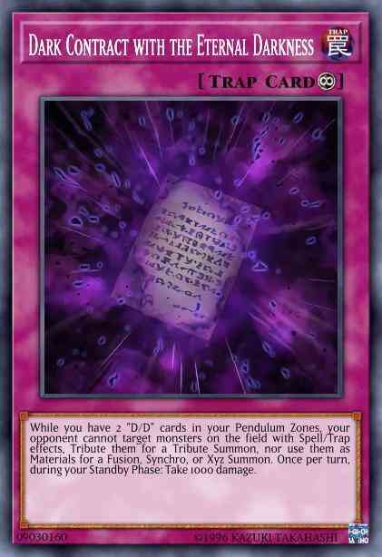 Dark Contract with the Eternal Darkness - MACR-EN068 - Rare - 1st Edition