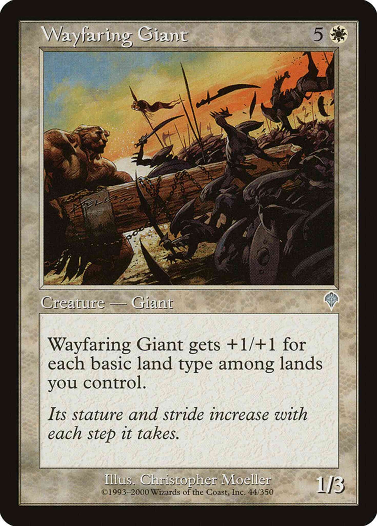 Wayfaring Giant [44] [Invasion] [Non-Foil]