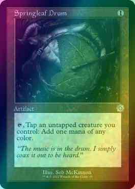Springleaf Drum [55] [Retro Frame] [The Brothers' War Retro Artifacts] [Foil]