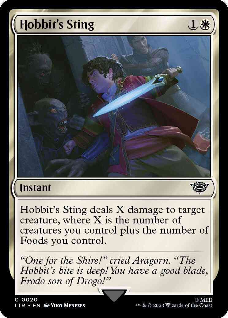 Hobbit's Sting [20] [The Lord of the Rings: Tales of Middle-earth] [Non-Foil]