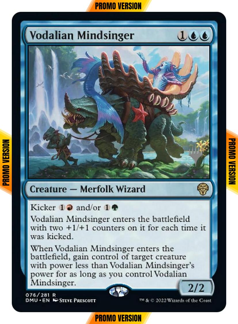 Vodalian Mindsinger [76p] [Promo Pack] [Dominaria United: Promos] [Non-Foil]