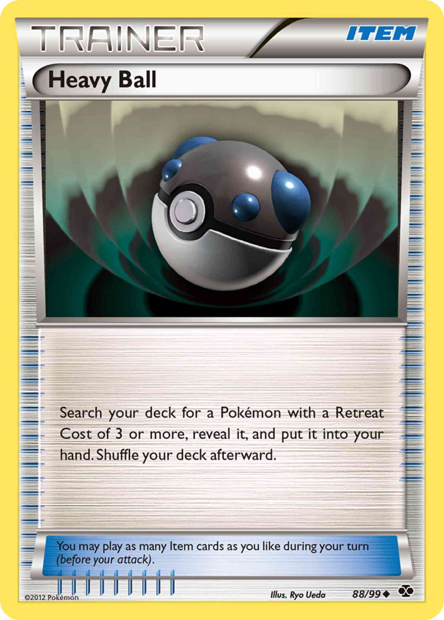 Heavy Ball - 88/99 - Uncommon [bw4-88] [Non-Holo]