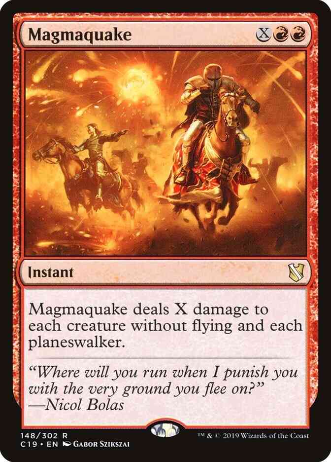 Magmaquake [148] [Commander 2019] [Non-Foil]