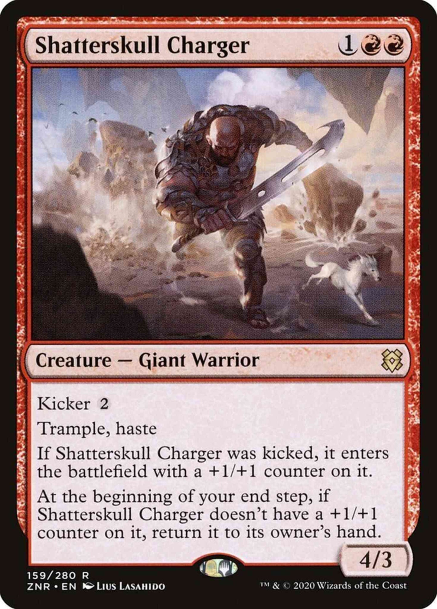 Shatterskull Charger [159] [Zendikar Rising] [Non-Foil]