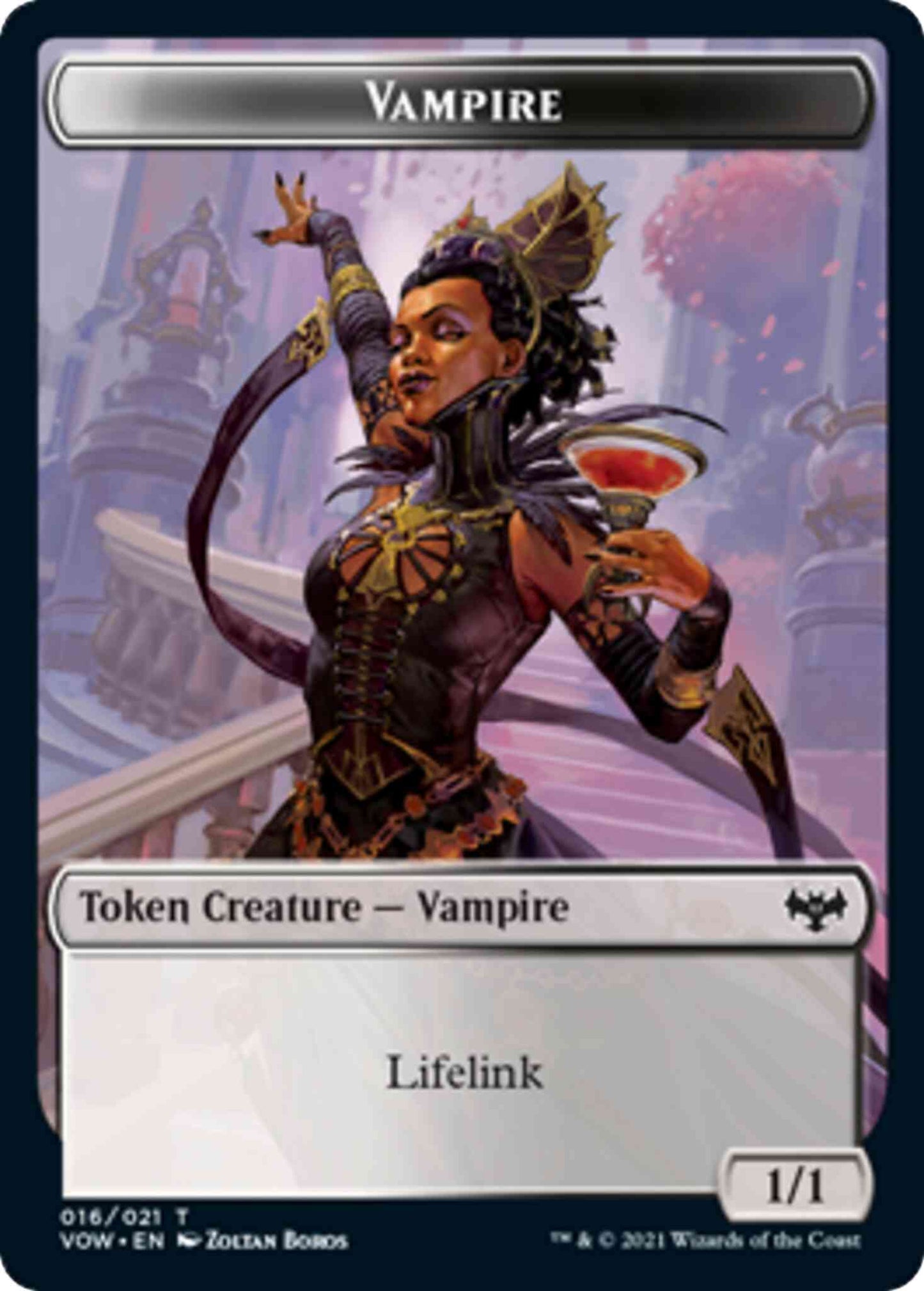 Vampire Token [16] [Innistrad: Crimson Vow: Tokens] [Non-Foil]