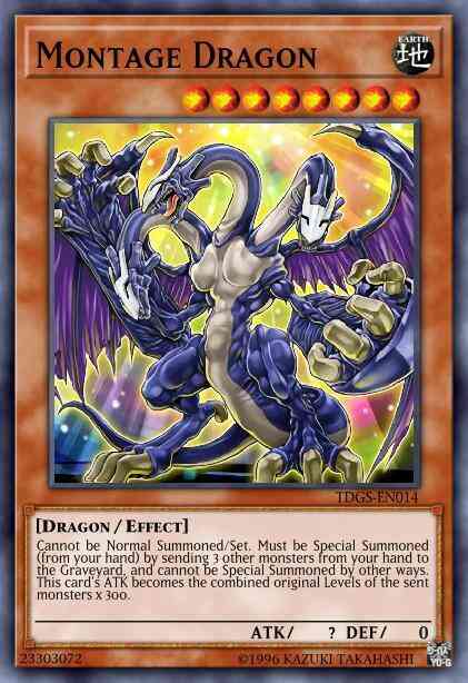Montage Dragon - TDGS-EN014 - Ultra Rare - 1st Edition