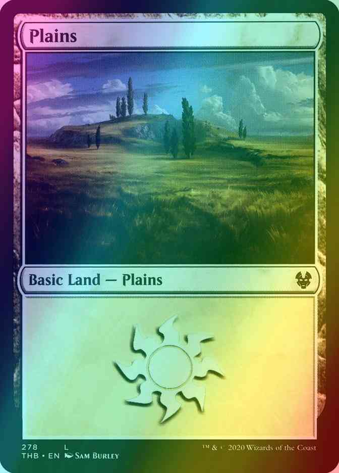 Plains [278] [Theros Beyond Death] [Foil]
