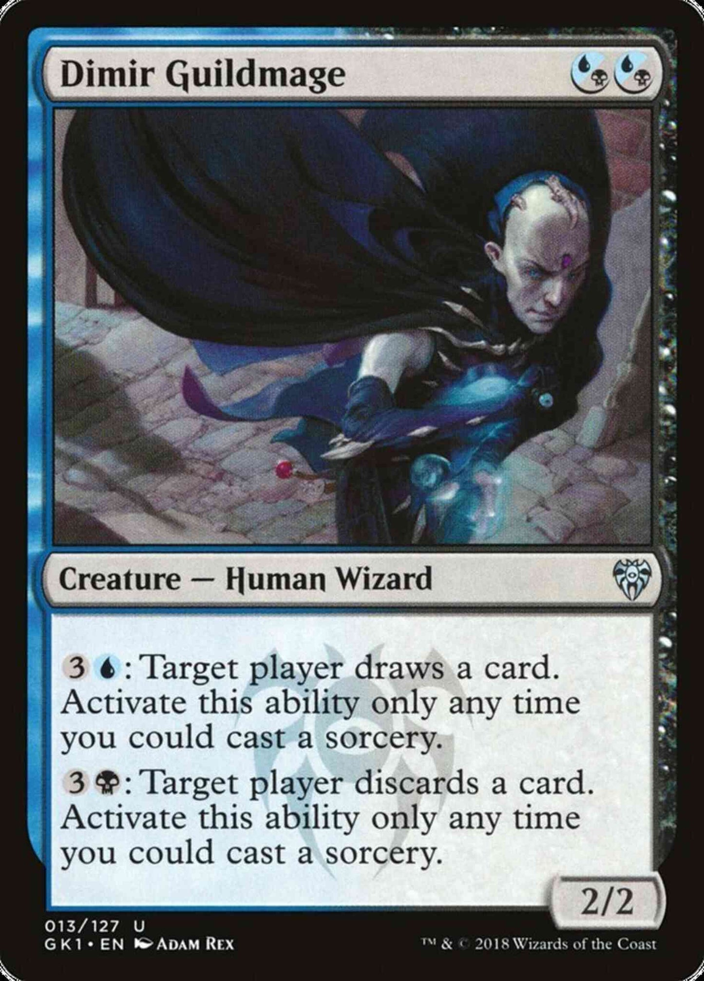Dimir Guildmage [13] [GRN Guild Kit] [Non-Foil]