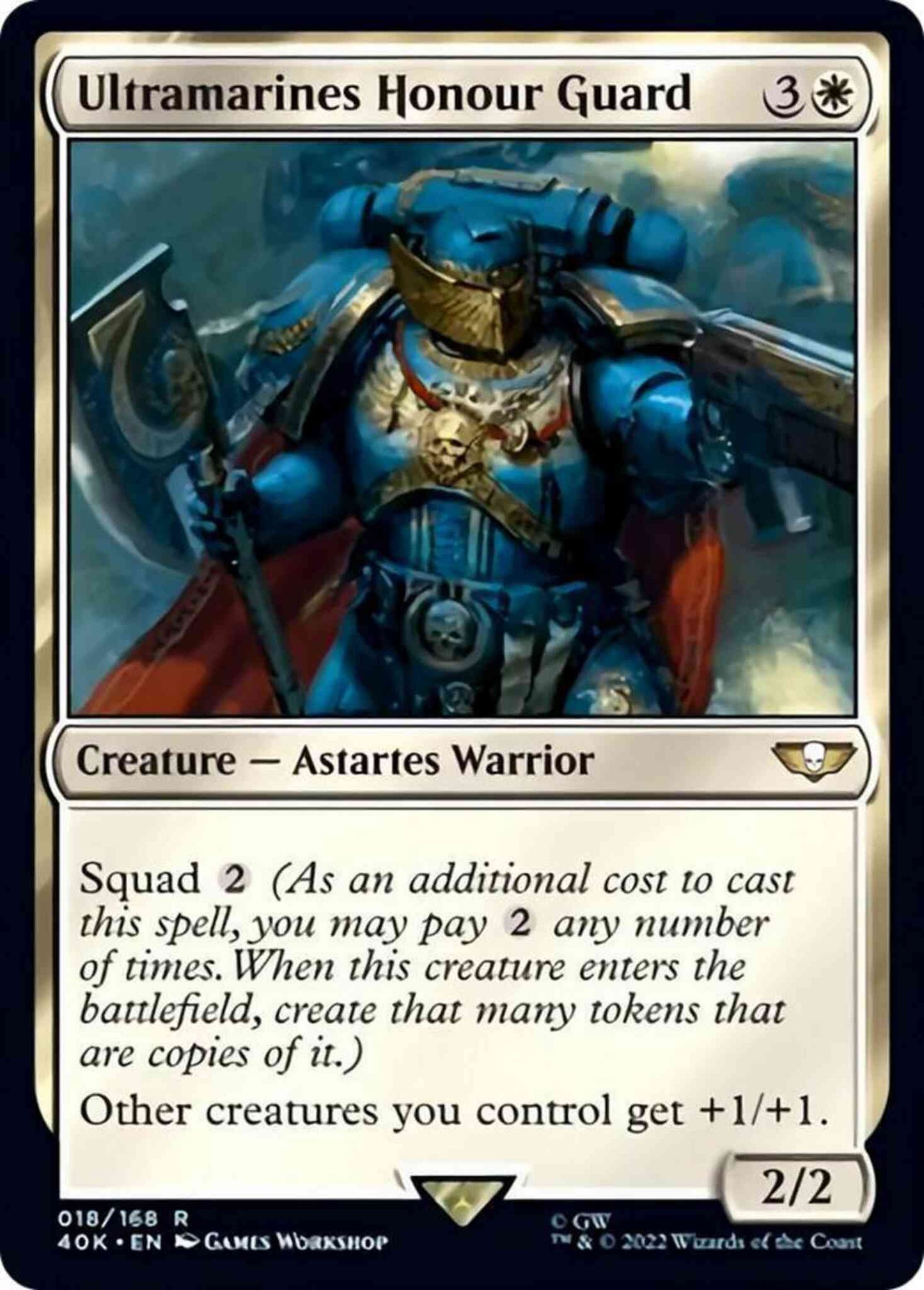 Ultramarines Honour Guard [18] [Universes Beyond: Warhammer 40,000] [Non-Foil]