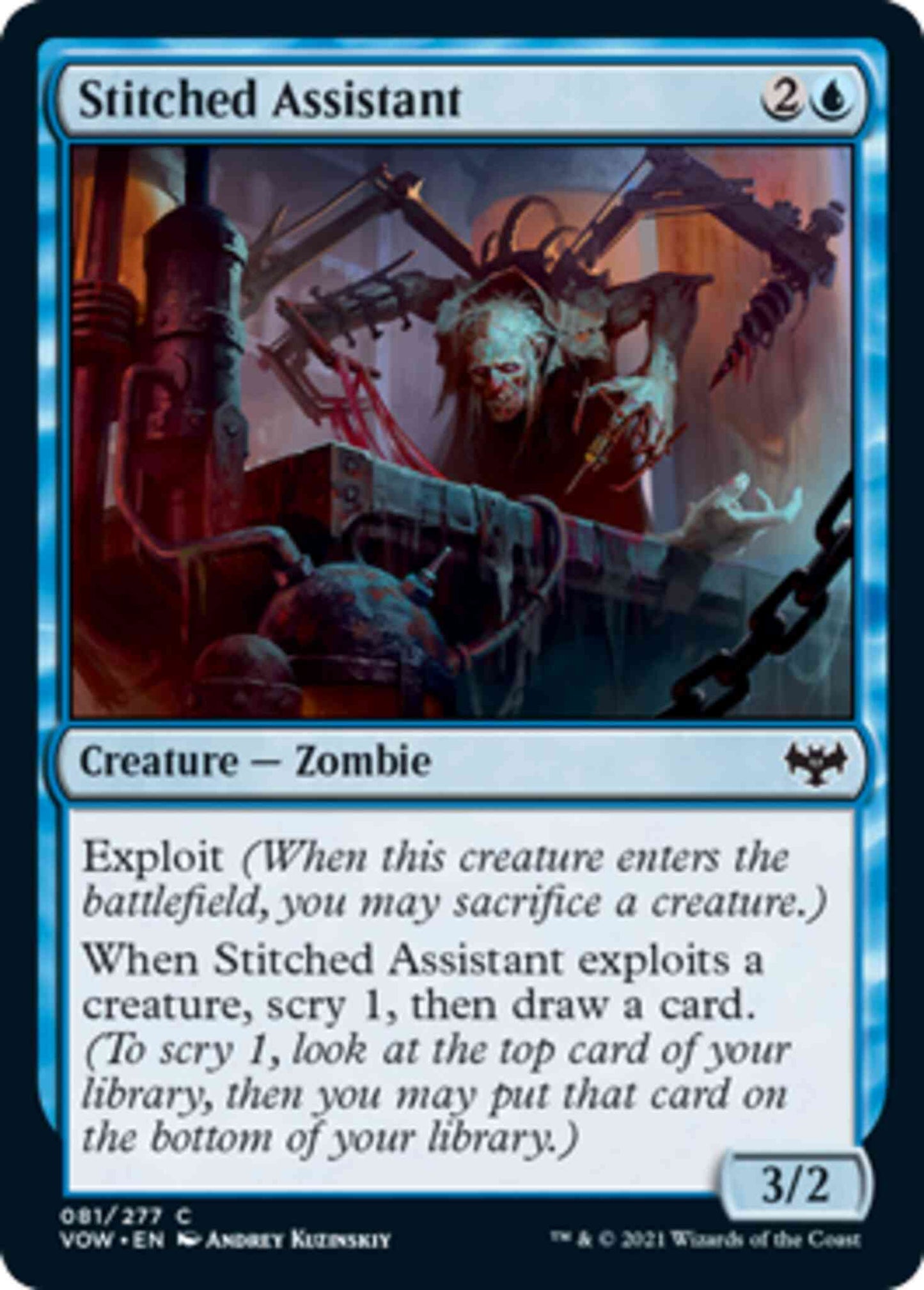 Stitched Assistant [81] [Innistrad: Crimson Vow] [Non-Foil]